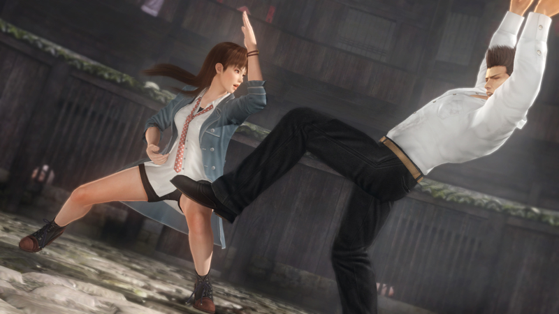 Illustration for article titled Witness Dead or Alive 5's Latest Fighters Engaged in a Quaint Dinner to the Death